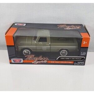 Ford F-100 Pickup Truck 1969 Timeless Legends Motormax 1:24 Diecast NEW SEALED